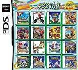 482 en 1 Games DS Game NDS Game Card Super Combo Cartouche pour DS NDS NDSL NDSi 3DS 2DS XL