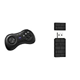 8BitDo M30 Manette sans fil Bluetooth & Wireless USB Adapter 2 for Switch, Switch OLED, Windows PC, Mac and Raspberry ...