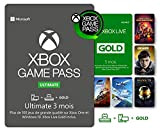 Abonnement Xbox Game Pass Ultimate | 3 Mois | Xbox Live Gold est inclus dans l'abonnement 3 Mois | Xbox ...
