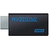 adaptateur wii hdmi Convertisseur vidéo full HD 1080P/720P Avec un port et une sortie audio de 3,5 mm Pour Nintendo ...