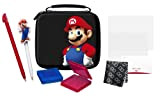 Als Mario Official PACK Pack d'Accessoires Console compatible N3DS 2DS - Modèle aléatoire