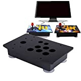 Arcade Jeu Kit Faible Retard USB Encodeur PC Joystick Contrôleur DIY Panneau Noir Acrylique pour Arcade Jeux