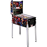 Arcade1Up - Flipper Marvel Digital - 10 Jeux Inclus - Noir - Unique