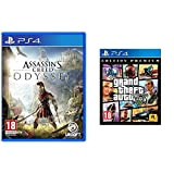Assassins Creed Odyssey pour Playstation 4 & GTA V - Edition Premium