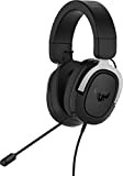 ASUS TUF Gaming H3 Argent - Casque pour gamer compatible PC, PS4, Xbox One et Nintendo Switch, son surround virtuel ...