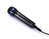 Bigben Interactive Microphone USB filaire pour PS4 - Microphones (Game console microphone, Avec fil, USB, 3 m, Noir, PS4)