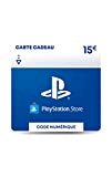 Carte Cadeau PlayStation 15 EUR | PSN Compte Français | PS5/PS4 Code de Téléchargement