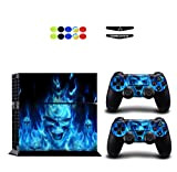 Chickwin Skin for PS4, Vinyle Protective Autocollant Decal Sticker pour Playstation 4 Console + 2 Dualshock Manette Set Skins + ...