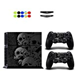 Chickwin Skin for PS4, Vinyle Protective Autocollant Decal Sticker pour Playstation 4 Console + 2 Dualshock Manette Set Skins + ...