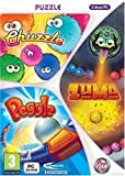 Coffret 3 jeux PC Casual Fever :  Puzzle (Zuma + Peggle + Bookworm adventure)