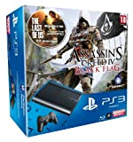 Console PS3 500 Go Noire + Assassin's Creed 4 : Black Flag + The Last of Us
