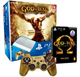 Console PS3 Super Slim 500 Gb white - limited edition + God of War : Ascension - special edition + ...