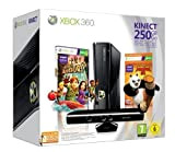 Console Xbox 360 250 Go + Kinect + Kinect adventures ! + Kung Fu Panda 2 + Carte abonnement 3 ...