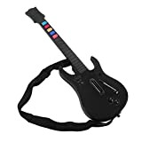 Contrôleur de Guitare sans Fil, Contrôleur de Guitare PC Guitar Hero 2.4G avec Sangle et Récepteur, Contrôleur PC Guitar Hero ...