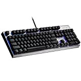 Cooler Master CK351 Clavier Optique Gaming AZERTY FR - Switches Rouges Hot-Swappable, NKRO Complet, RGB par Touche, MasterPlus+, Repose-Poignets, Touches ...