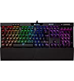 CORSAIR K70 Pro Mini Wireless RGB 60% Mechanical Gaming Keyboard, Backlit RGB LED Cherry MX Red, Black