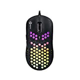 DREVO Falcon Full RGB Wired Light 70g Gaming Mouse 16000DPI Optical Sensor PixArt 3389, 1000Hz Report Rate, 400IPS, Ultra-Soft Cable ...