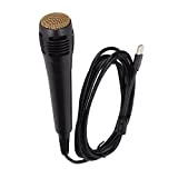Emoshayoga Microphone de Jeu Filaire, Microphone USB Universel Plug and Play, câble léger de 3 m, Micro karaoké Filaire Compatible ...