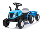 ET TOYS Race N' Ride - Electric Tractor - Licensed New Holland T7