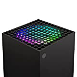 eXtremeRate PlayVital LED DIY Bande Lumineuse Accessoires pour Xbox Series X Console,RGB LED Kit 7 Couleurs 39 Effets pour Xbox ...