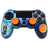 FR-TEC Dragon Ball Super Coque Rigide + Grips pour Manette Playstation 4