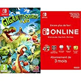 Gigantosaurus The Game (Switch) & Nintendo Switch Online - Abonnement 3 Mois | Code de téléchargement (Switch)