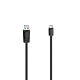 Hama Câble USB-C 1.5m Garantie 10ans (Câble de charge USB-C/USB A 3.2 Gen1, pour ordinateur, Tablette, Galaxy S20 S10 S9+, ...