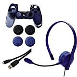HAMA Set d’accessoires pour manette "Chat, Power & Grip" pour manette PS4