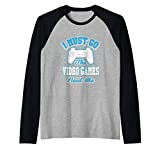 I Must Go The Video Games Need Me Electronics Manche Raglan