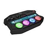 INDYAH PG-P4016 contrôleur de Jeu Compatible avec So-NY PS4 PS5 PS4 Slim Pro avec Barre Tactile lumière LED PS 4 ...