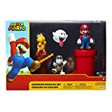 Jakks Pacific Brothers Super Mario-Set de Figurines Diorama du Donjon Multicolore 85989-4L 6 cm