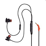 JBL Quantum 50 – Écouteurs gaming intra-auriculaires filaires avec microphone intégré – Compatibles avec PC, Mac, Xbox ONE, PlayStation 4, ...