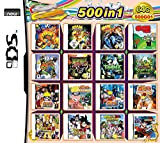 Jeu DS 500 en 1 Super Combo Cartridge NDS Game Card pour DS NDS NDSL NDSi 3DS 2DS XL Nouveau