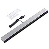 KIMILAR Filaire Remplacement Capteur Récepteur Sensor Bar pour Nintendo Wii & Wii U avec le Stand Clair [video game] [video ...