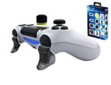 Kit e-sport avec Grips/Mousses de précision pour Manette/Gâchettes pour PS4/Slim/Pro