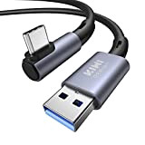 KIWI design Link Câble 5M/ 16FT Compatible avec Quest 2 Accessoires USB 3.0 Type C 5 Gbps pour PC Jeux ...