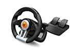 KROM Volant de course et pédale de jeu K-WHEEL -NXKROMKWHL- Multiplateforme, Levier de vitesse et palettes sur le volant , ...