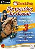La Passion du cheval - Coffret 3 jeux Marie La Cavalihre / Les Aventures de Chris, Philippe et Caroline /Poney ...