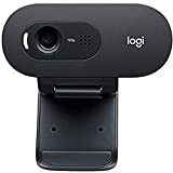 Logitech C505e Webcam Professionnelle HD - Webcam USB HD 720p pour Ordinateur de Bureau et Ordinateur Portable, avec Microphone Longue ...