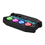 Manette de jeu PG-P4016 Manette de jeu compatible avec Sony PS4 PS5 PS4 Slim Pro avec barre tactile LED Compatible ...