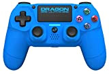 Manette de Jeu PlayStation 4 / PC sans fil Dragon Shock 4 Officielle Bleue. Haute performance DS4 double Vibration. Pour ...