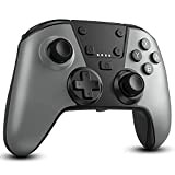 Manette Switch, JAMSWALL&1 Manette sans Fil pour Switch/Switch Lite, Manette Switch avec Batterie Rechargeable/Turbo/6Axis Gyro/Double Moteur, Bluetooth Manette Switch/Android, PC/PS3 ...