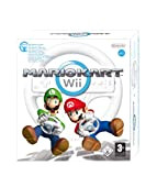 Mario Kart Wii + volant wii wheel