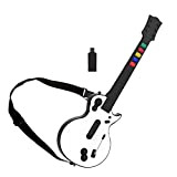 NBCP Guitar Hero Wireless Guitar Controller for PC/PS3 Platform Guitar Hero and Rock Band Guitar (White)