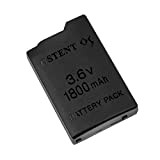 OSTENT Grande Capacité Qualité Réal 1800mAh 3.6V Lithium Ion Rechargeable Batterie Pack Remplacement pour Sony PSP 1000 PSP-110 Console