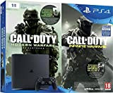 Pack Console PS4 1 To Slim + Call of Duty : Infinite Warfare (code de téléchargement) + Modern Warfare Remastered ...
