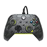 Pdp Filaire Manette Electric Carbon pour Xbox Series X|S, Gamepad, Filaire Video Game Manette, Gaming Manette, Xbox One, Licence Officiel ...