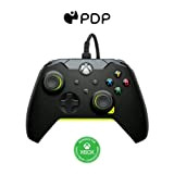 Pdp Filaire Manette Electric Noir pour Xbox Series X|S, Gamepad, Filaire Video Game Manette, Gaming Manette, Xbox One, Licence Officiel ...