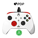 Pdp Rematch Xbox Filaire Manette Radial Blanc pour Xbox Series X|S, Xbox One, Licence Officiel