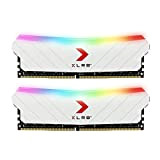 PNY Kit de Modules Mémoire RAM pour Ordinateur de Bureau 16GB (2x8GB) XLR8 Gaming Epic-X RGB™ DDR4 3200MHz - White ...